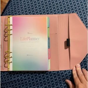 A5 Blush Erin Condren Daily Life Planner